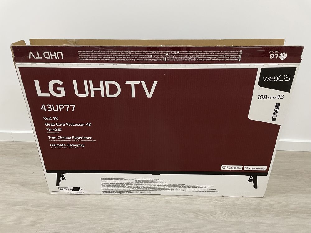 TV LG LED UHD 43UP77 108cm / 43” NOVA