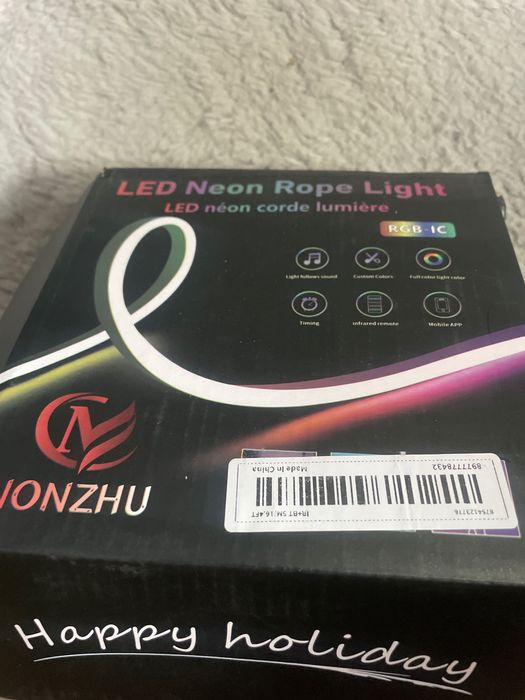Led neon ropę 5 m