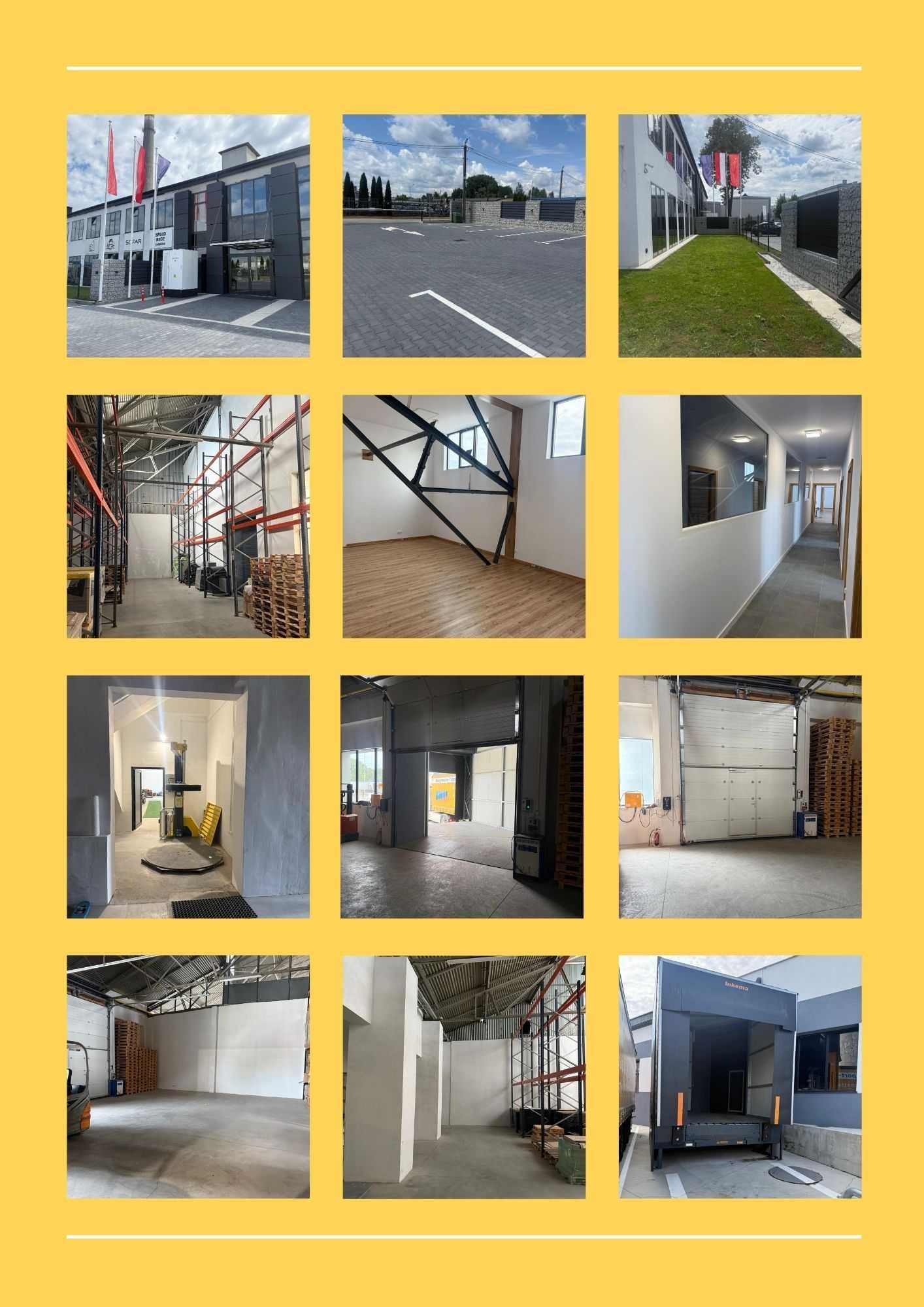 Hala przemysłowo-magazynowa z rampą o powierzchni 784,1 m² + biura