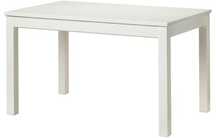 Vendo Mesa LANEBERG Ikea + 4 cadeiras, branco, como novo