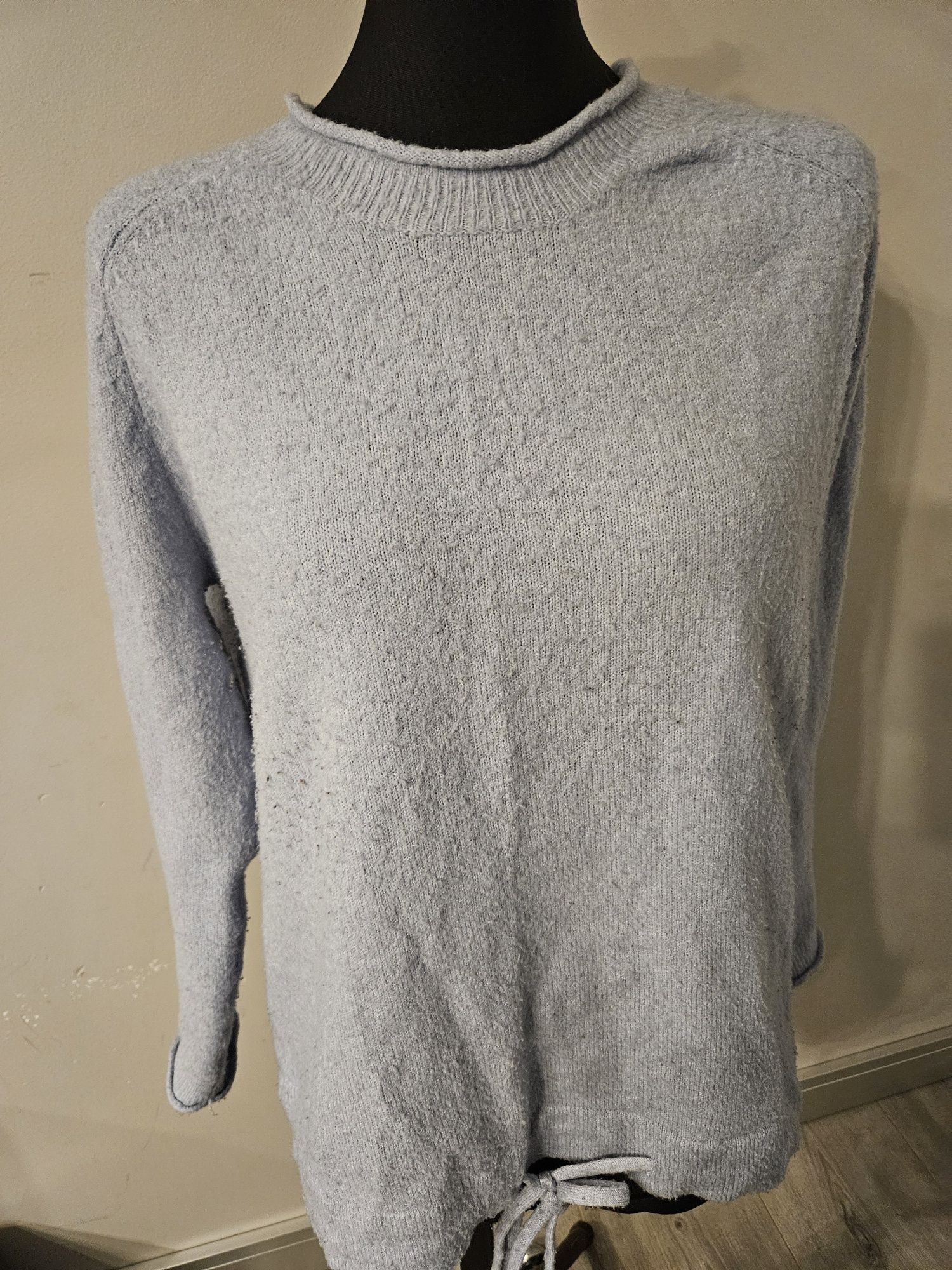Błękitny sweter r XL