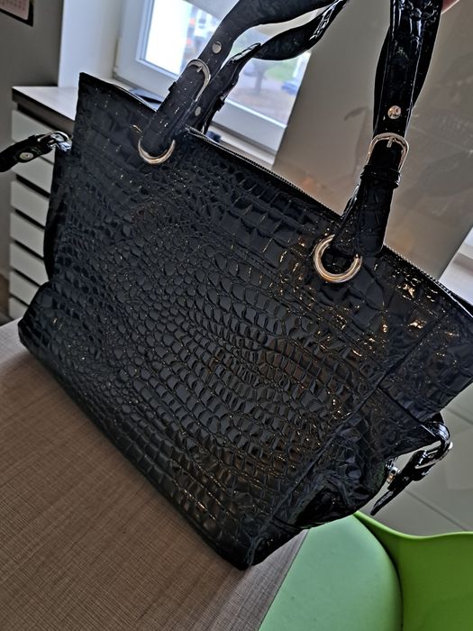 Duża torebka czarna