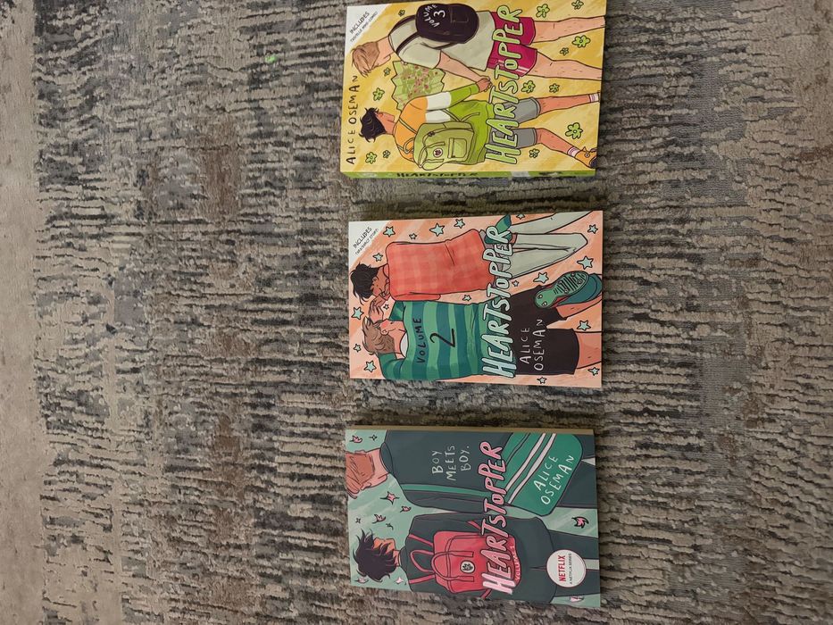 Heartstopper Collection Volumes 1-3 . Коли завмирає серце 1-3 частини