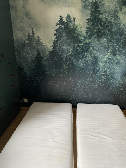 Dwa materace IKEA Myrbacka 80x200x20