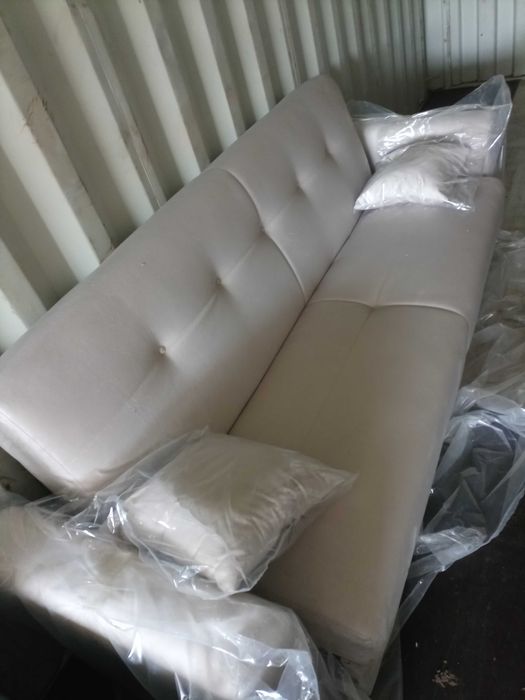 Wersalka jasnobeżowa