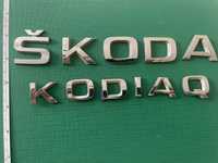 Litery z pokrywy bagażnika SKODA KODOAQ- oryginalne