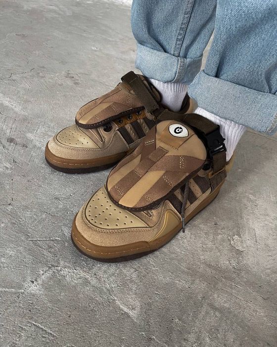 Кросівки чоловічі Adidas Forum Low Bad Bunny Brown 36-45