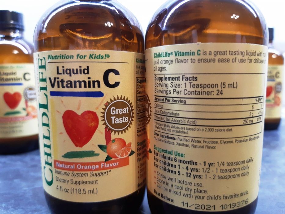 ChildLife, Liquid Vitamin C (118.5 мл), жидкий витамин С для детей