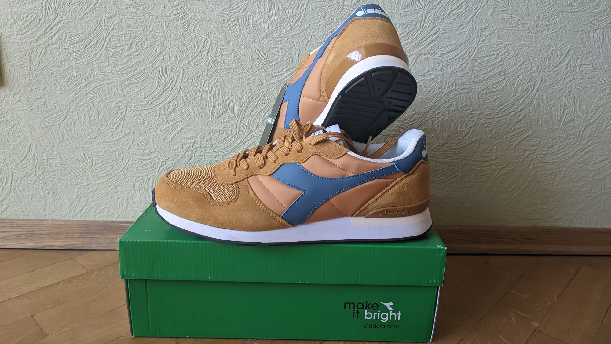 Снікерси Diadora Camaro gold/blue sappf