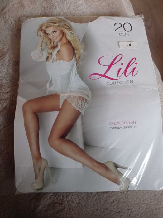 Nowe! Rajstopy Lily rozmiar 4 den 20