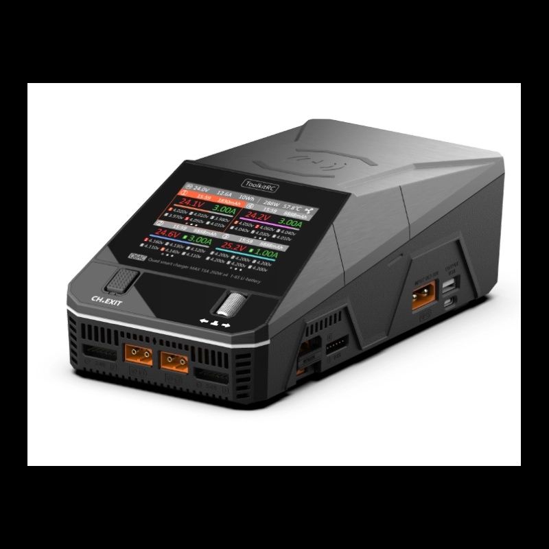 Ładowarka ToolkitRC Q6AC AC 400W/DC 1000W 4CH
