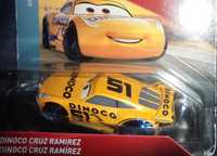 resoraki Disney Pixar Auta Cars 3 dinoco cruz ramirez NOWY