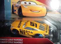 resoraki Disney Pixar Auta Cars 3 dinoco cruz ramirez NOWY