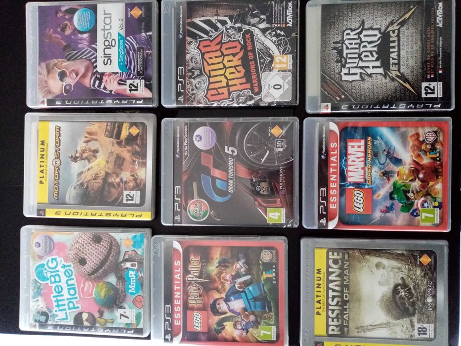 Jogos para a PS3 (ver descrição)