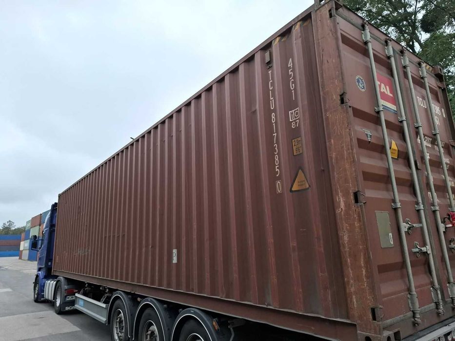 Kontener Morski 40HC Magazynowy 12x2,5x2,9 Transport z Rozładunkiem