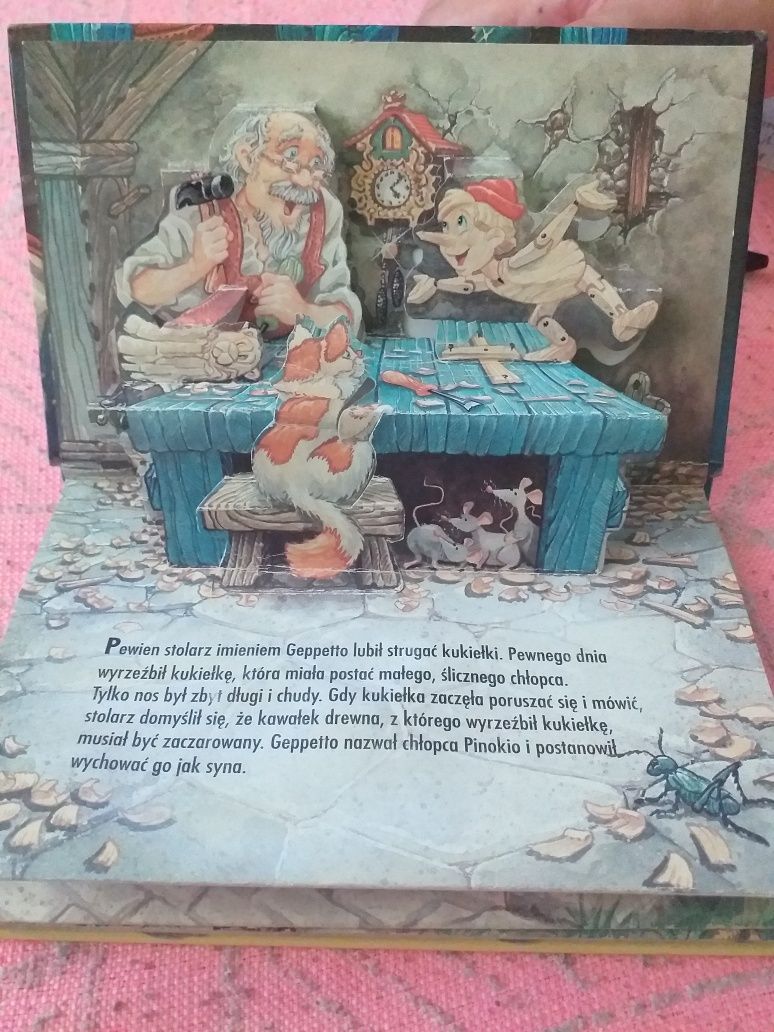 Książka Pinokio mini książeczka