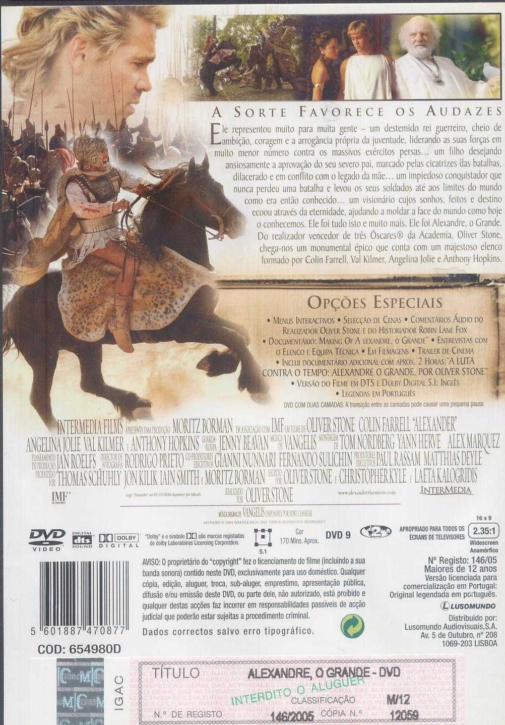 Alexandre, o Grande (edição especial - 2 DVD)