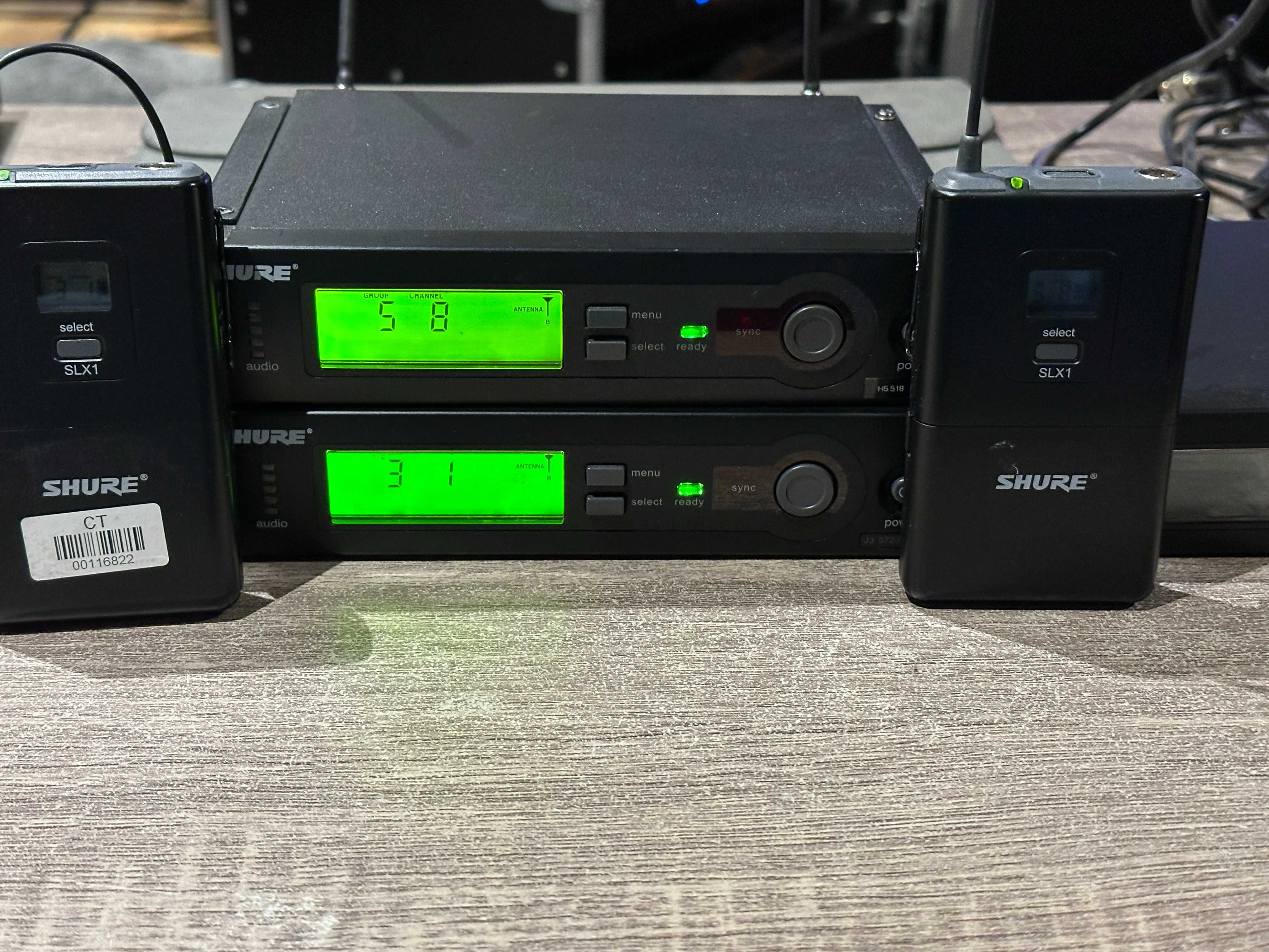 Mikrofon shure slx 4 i slx 1