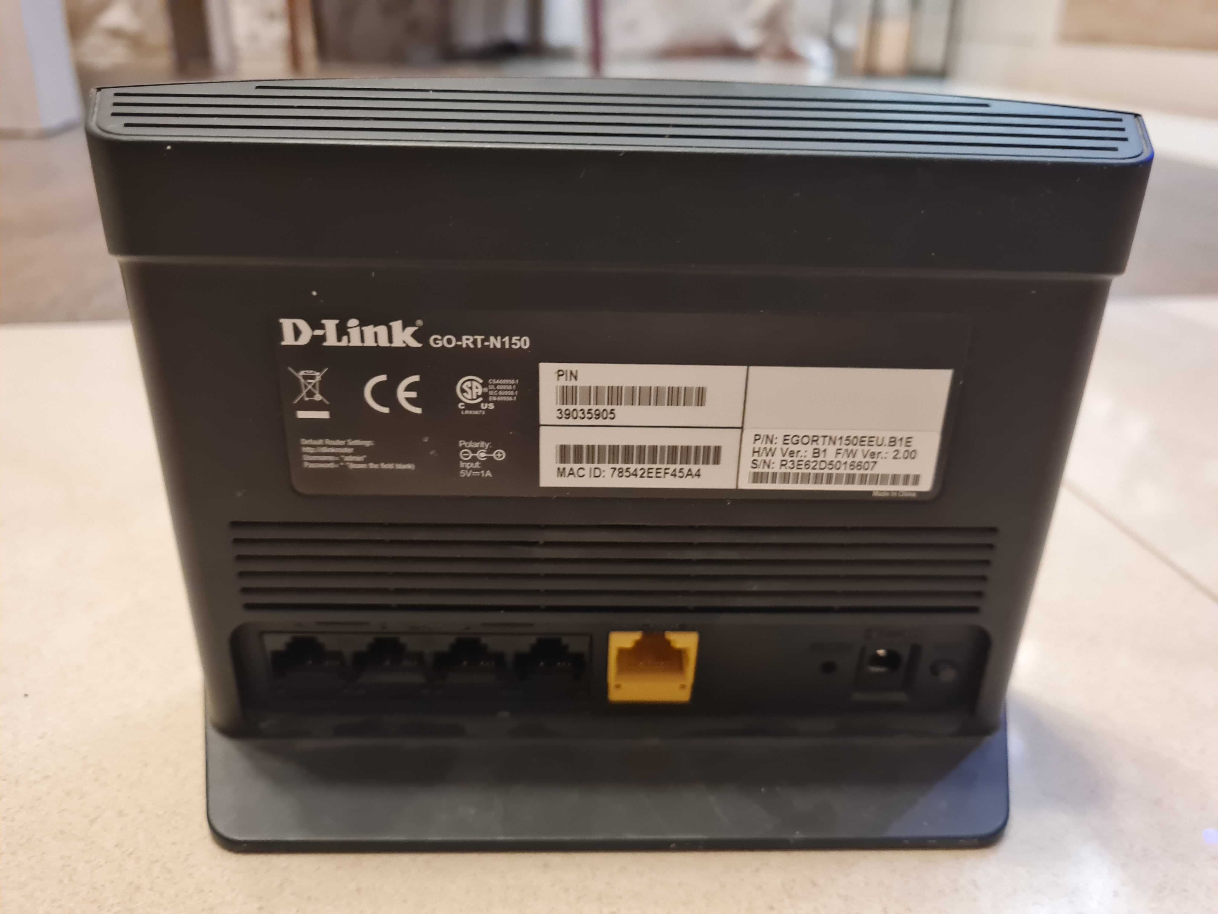 Router D - Link GO-RT-N150