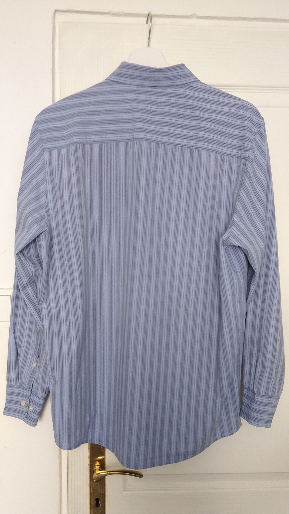 Lux męska / unisex Calvin Klein koszula niebieska błękitna oversize 38
