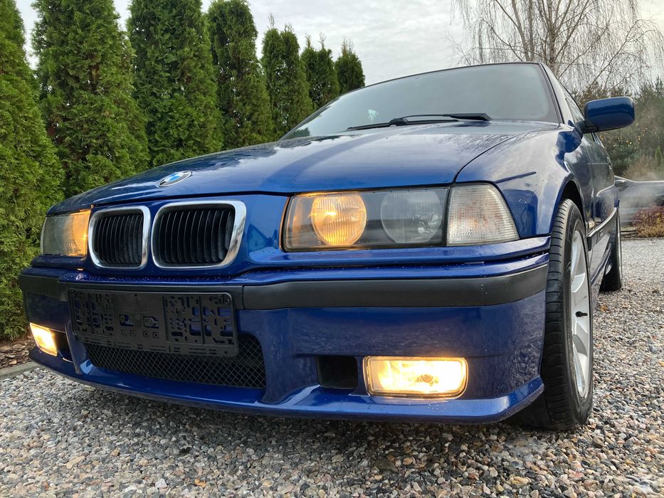 BMW e36 M-Pakiet Avusblau Bogata Wersja 175.000 km ASC Klima 4xAirBag