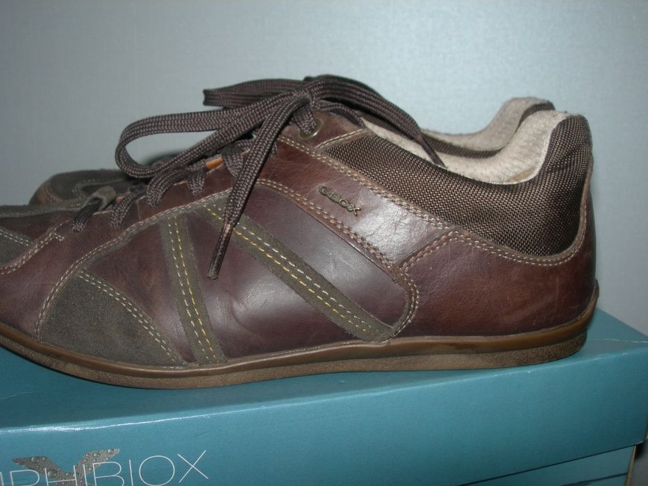 Туфли, полуботинки, Geox, Италия, р 43, кожа