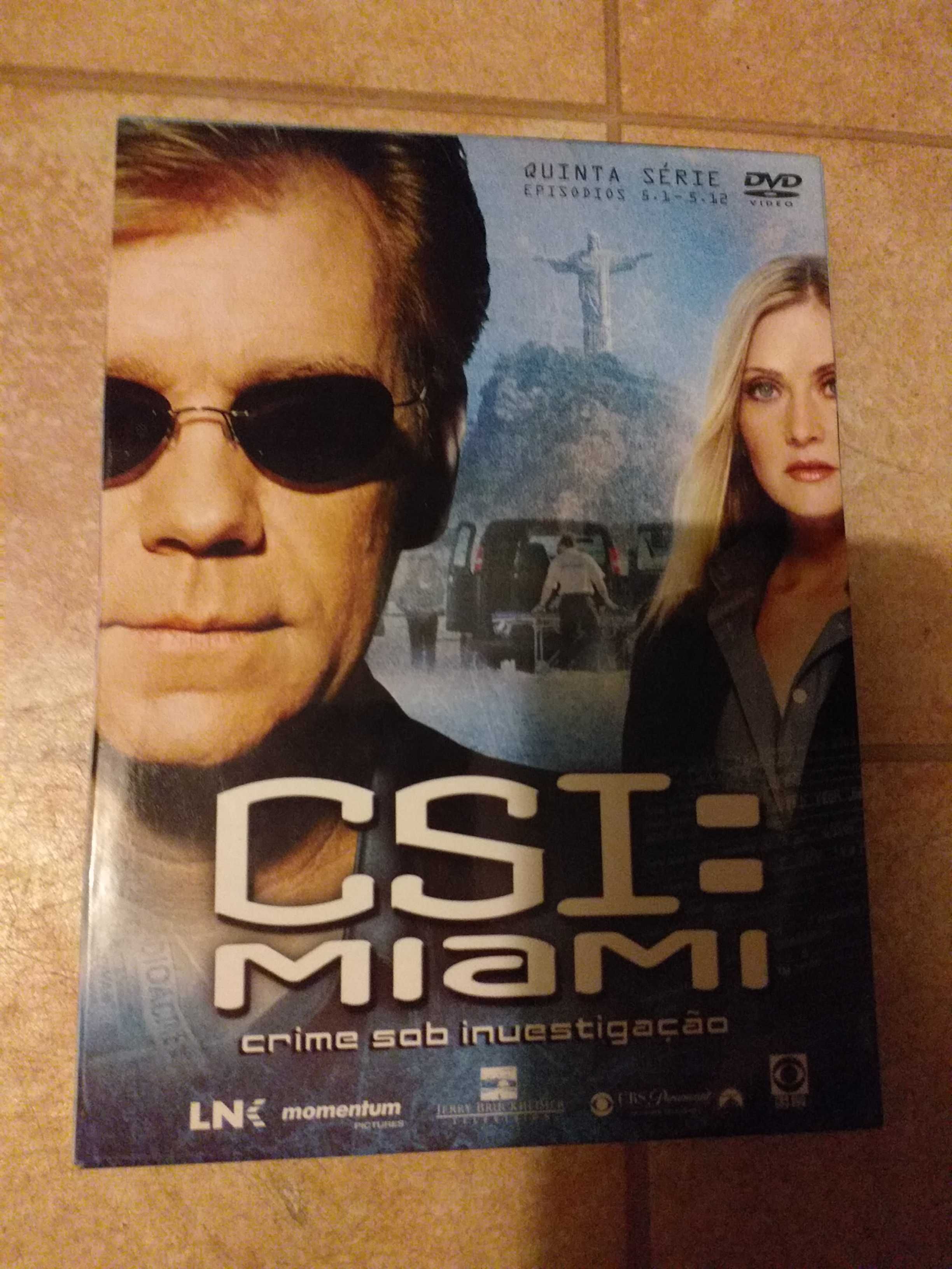 CSI Miami - Temporada 5 em DVD