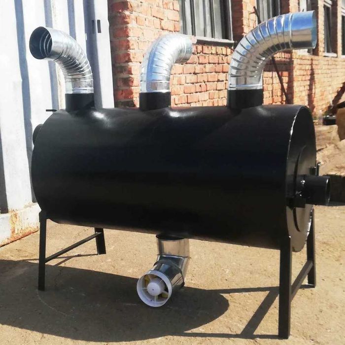 Буржуйка + э ТРУБА, мала окопна піч, всього 12 кг, сталь 3мм Легка