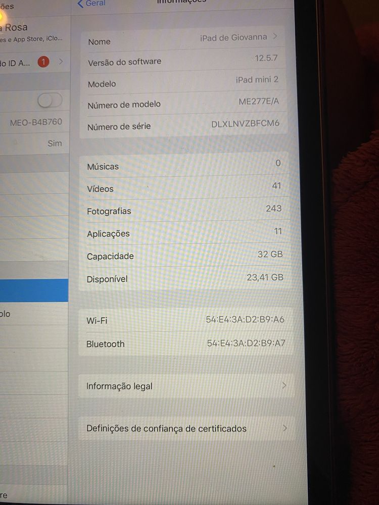 Ipad mini 2 - 32GB