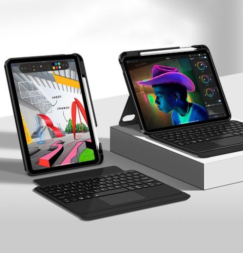 Чехол - клавиатура с трекпадом для планшета iPad Pro 12.9, планшет