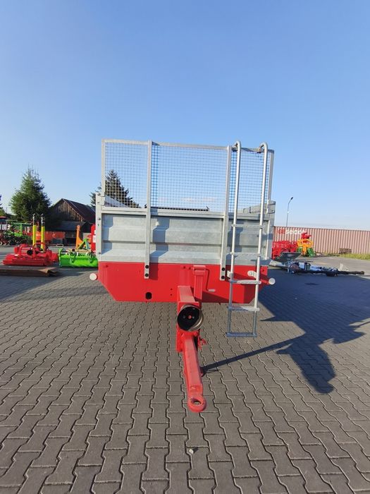 Rozrzutnik obornika 8 ton RolTrans poziomy 2xślimak, tandem, nowy
