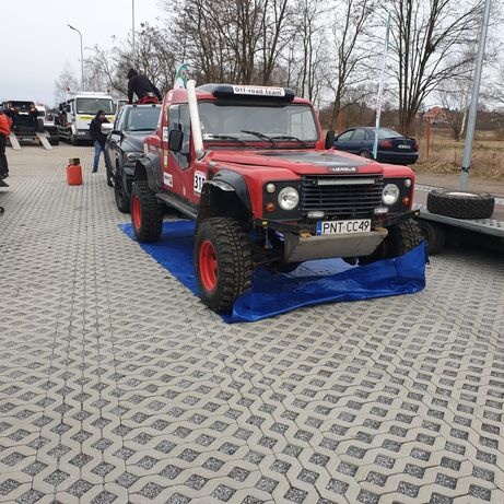 Land Rover V8 Cross country, zmota, off-road
