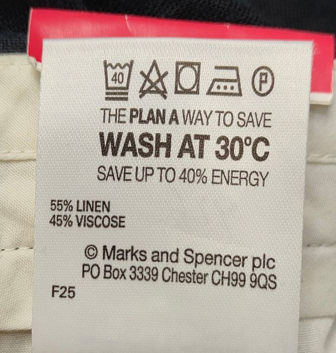 Wr) Marks&Spencer oryginalne spodnie męskie Roz.XL