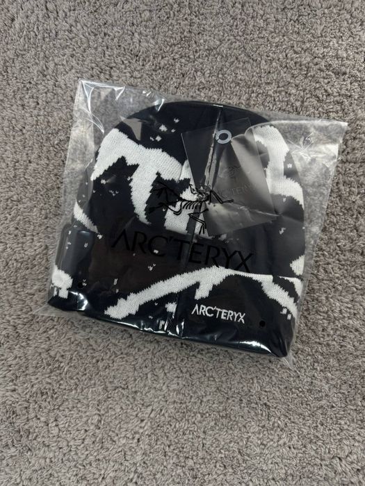Шапка Arc’teryx чорна / зимня шапка арктерікс/ arcteryx зимняя шапка