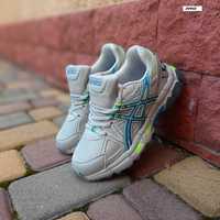 Жіночі кросівки Asics Gel Kahana 8 сірі з блакитним 20942 ТОП