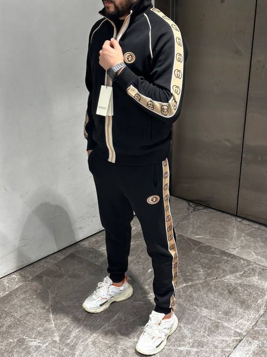 РАСПРОДАЖА! Hugo Boss мужской спортивный костюм , Трехнитка