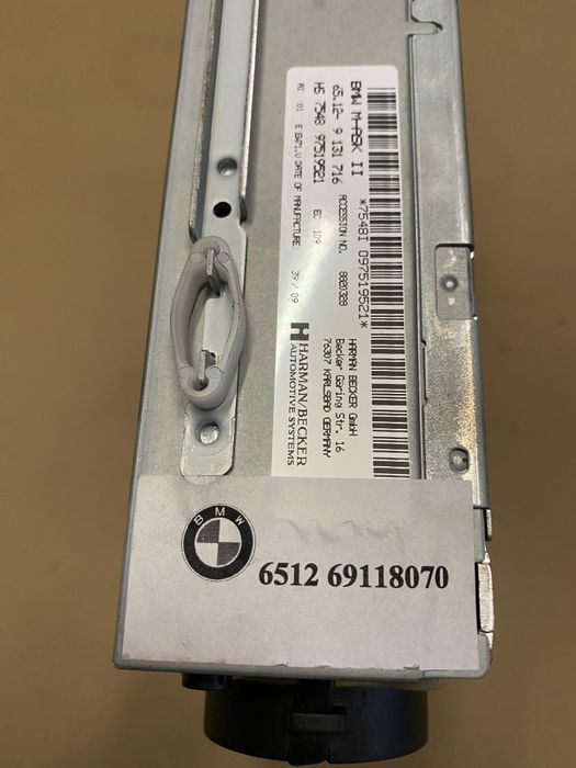 BMW e60 e61 mask  radio CD M-ASK czytnik nawigacji przedlift