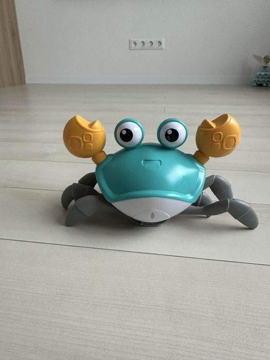 Іграшки дитячі 0+, 1+, краб, підвіска на коляску