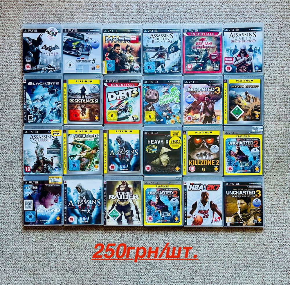 PS3 - Диски - Ігри - PlayStation 3