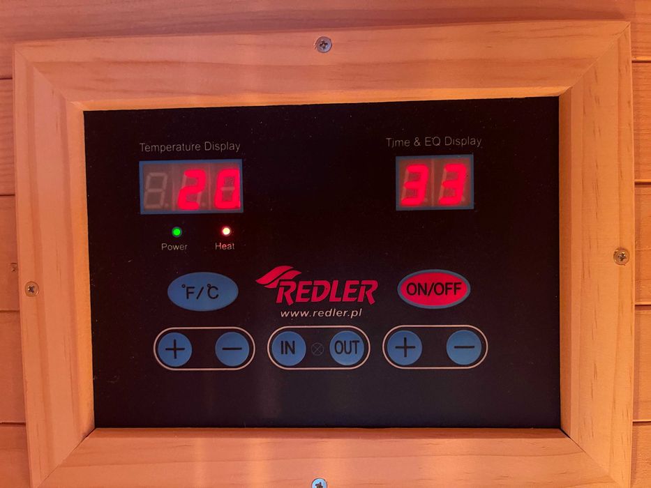 SAUNA INFRARED VENEZIA 75°C 6 prom. kwarcowych w technologii Vitae