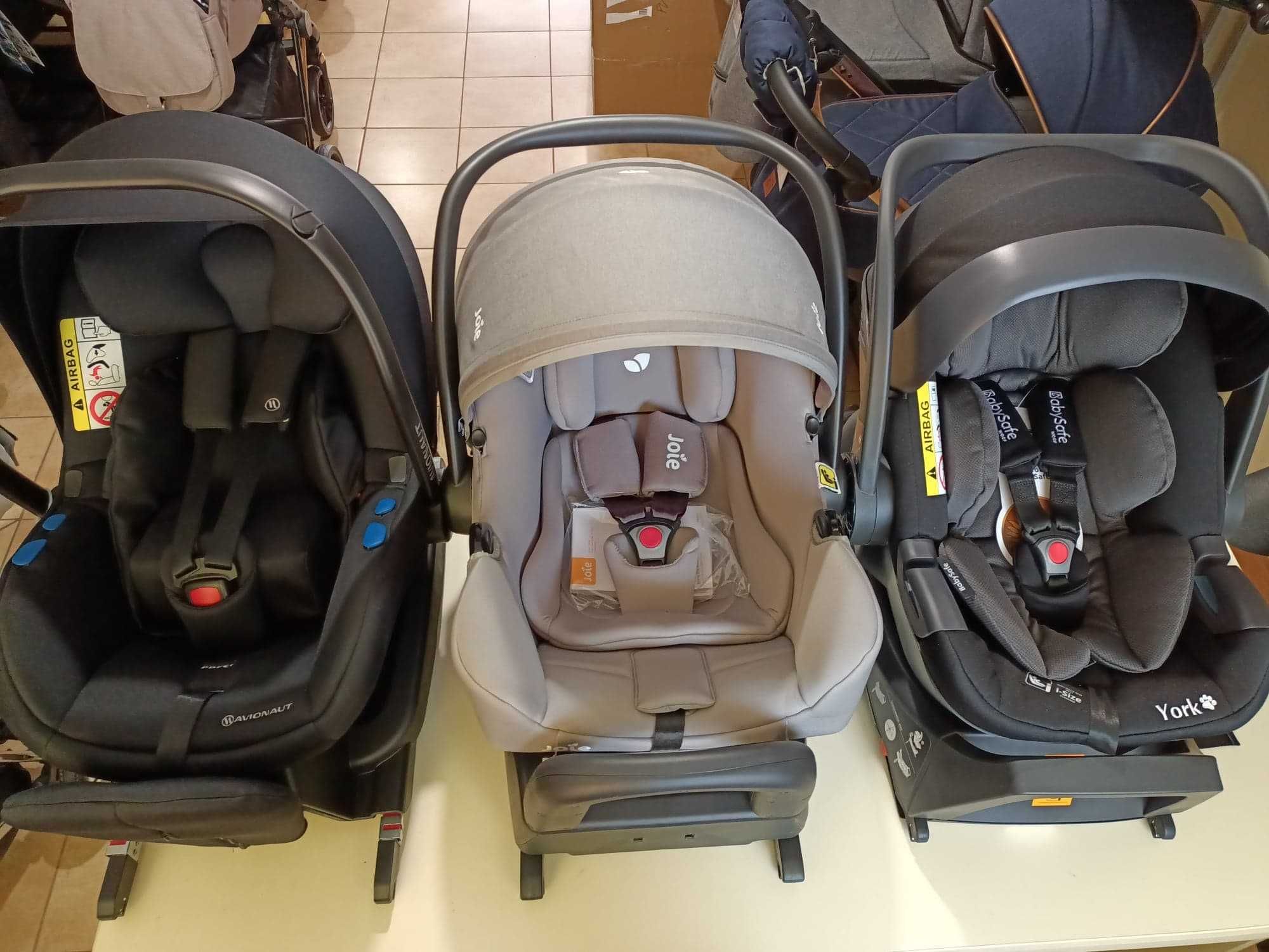 NOWE FOTELIKI Fotelik Samochodowy ISOFIX ADAC Joie Graco BabySafe