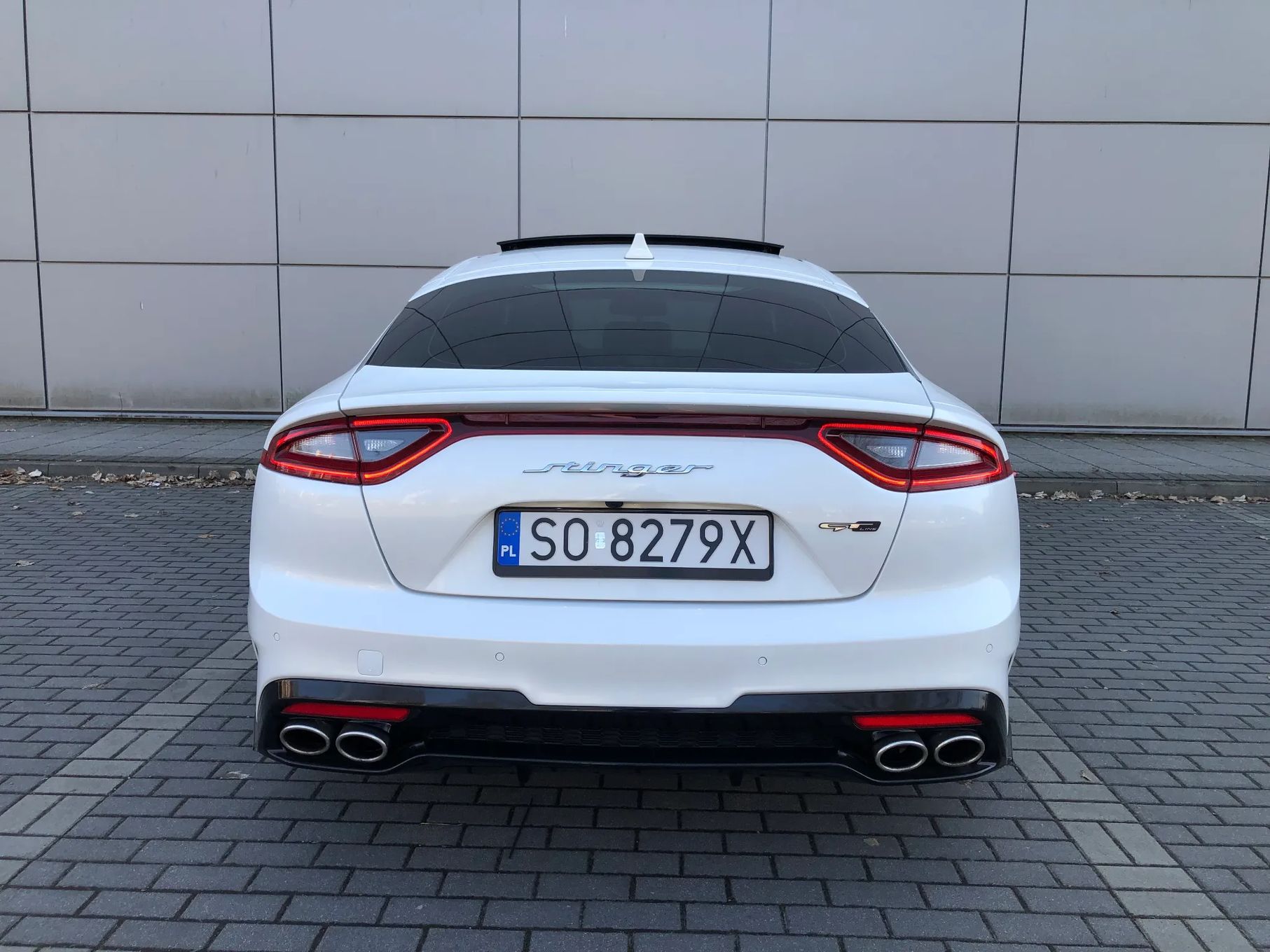 Kia Stinger 2.0 T-GDI 255Ps GT Line 2020 rok Biała Perła Zarejestrowana !!!