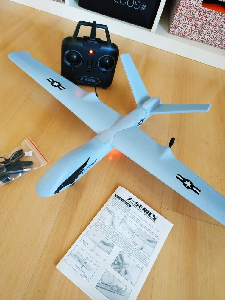 Predator Z51 samolot 2.4GHz 660mm Wingspan RC Zdalnie sterowany 20min