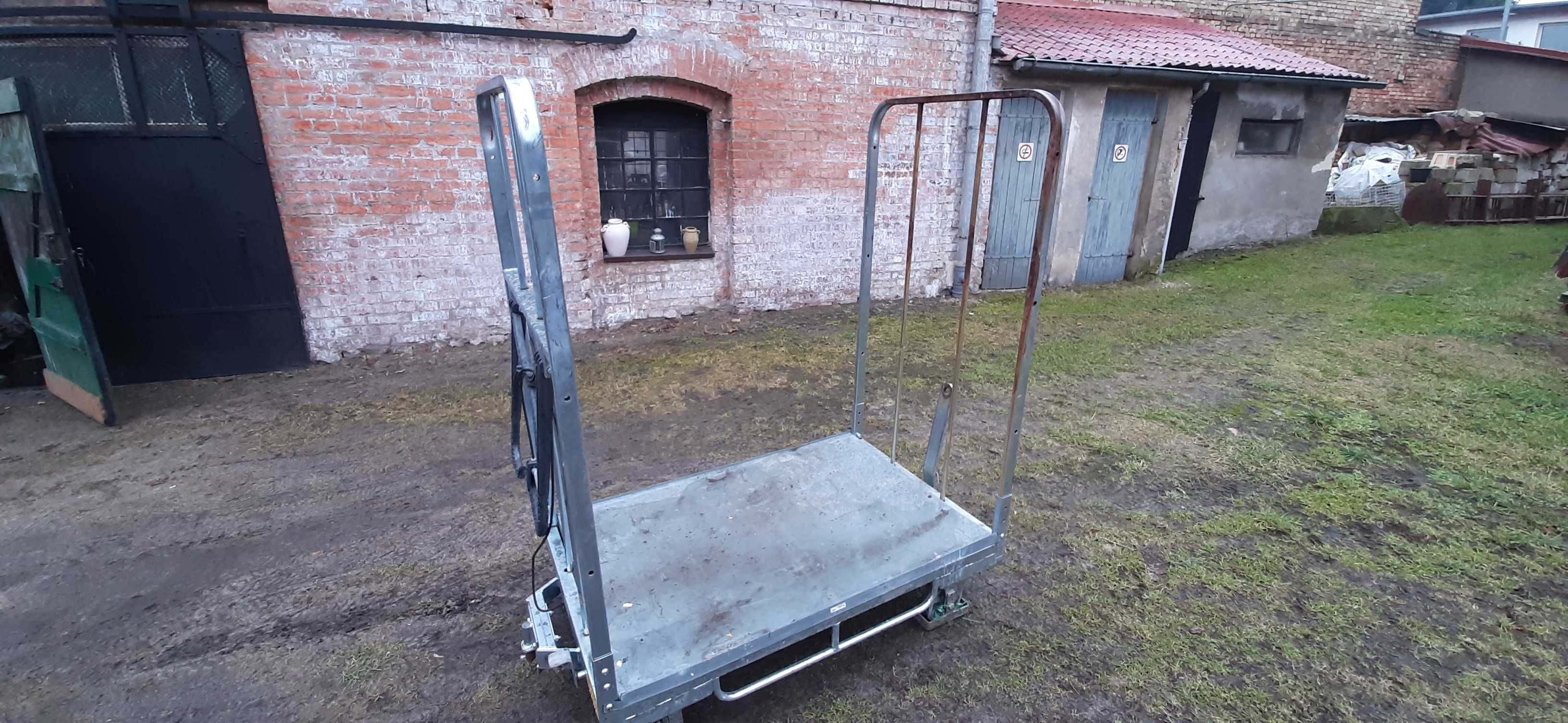 wózek transportowy - magazynowy-do przewozu drzewa do kotłowni