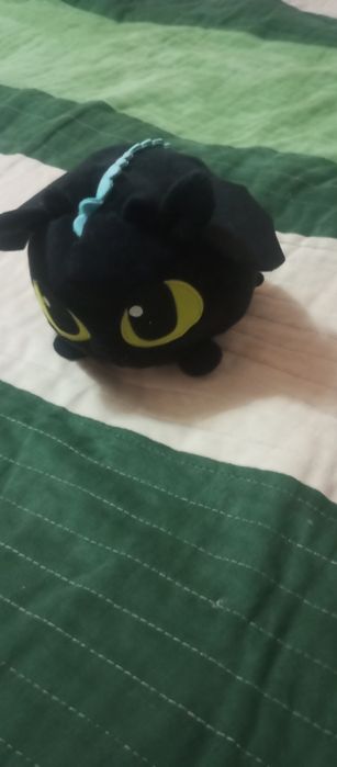 Maskotka pluszak smok Czarna Furia  Szczerbatek z bajki "Jak wytresowa