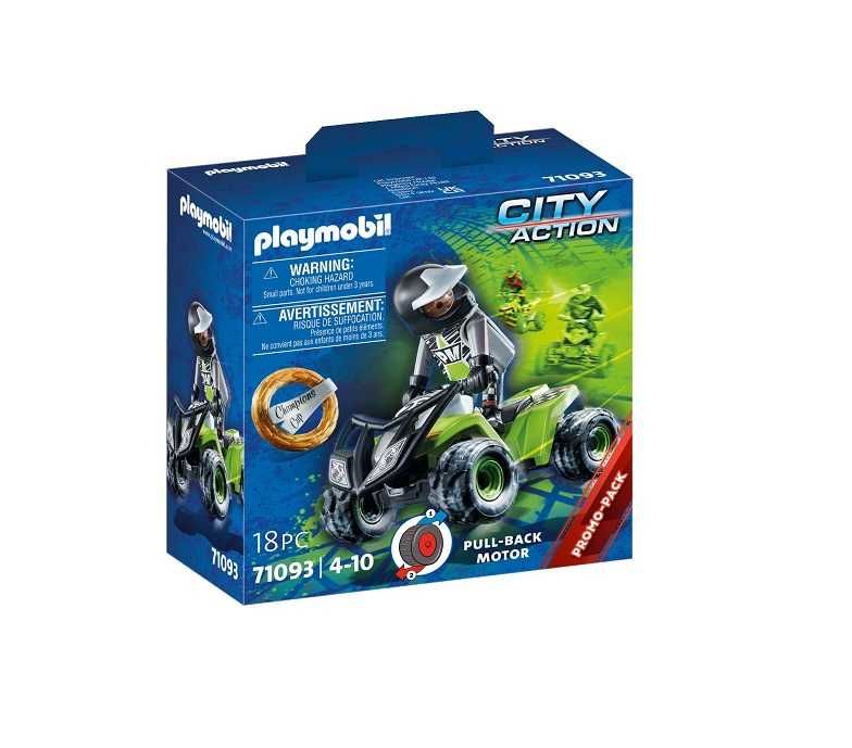 Playmobil City Action Wyścigowy Speed Quad 71093 *NOWE*