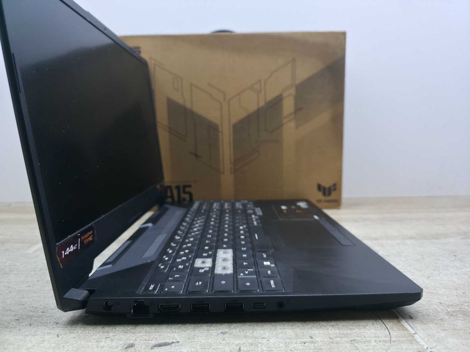 Ігровий!Asus TUF A15 Ryzen 15,6FHD 144Hz 7 5800H\RTX 3060 6GB\16\512GB