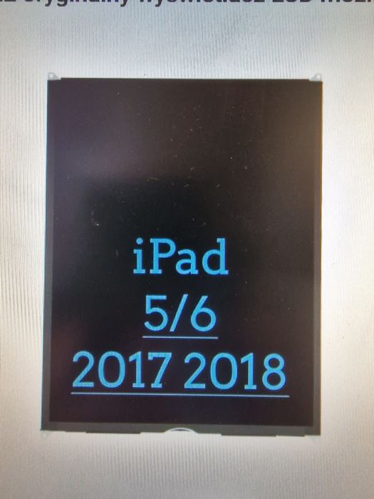 Wyświetlacz LCD iPod 5 6 2017/2018 możliwa wymiana