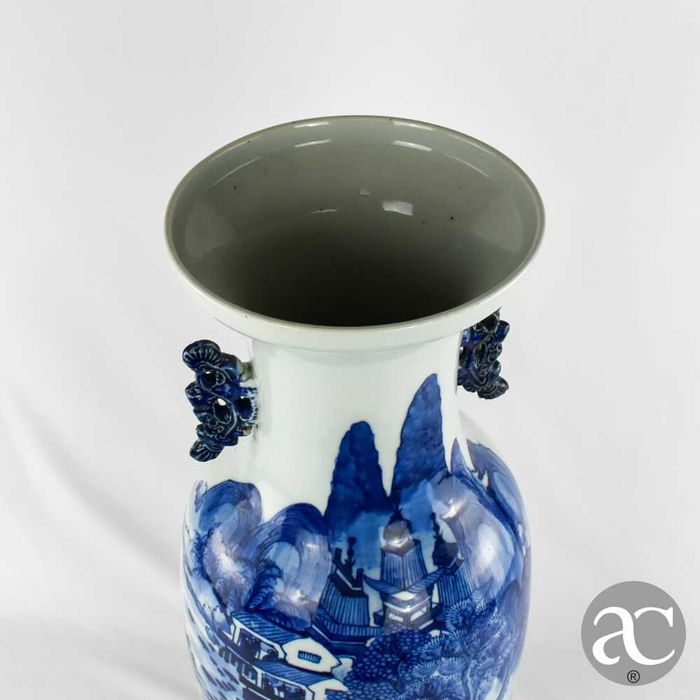 Jarrão em Porcelana da China,  Reinado Guangxu (1875 a 1908) n2