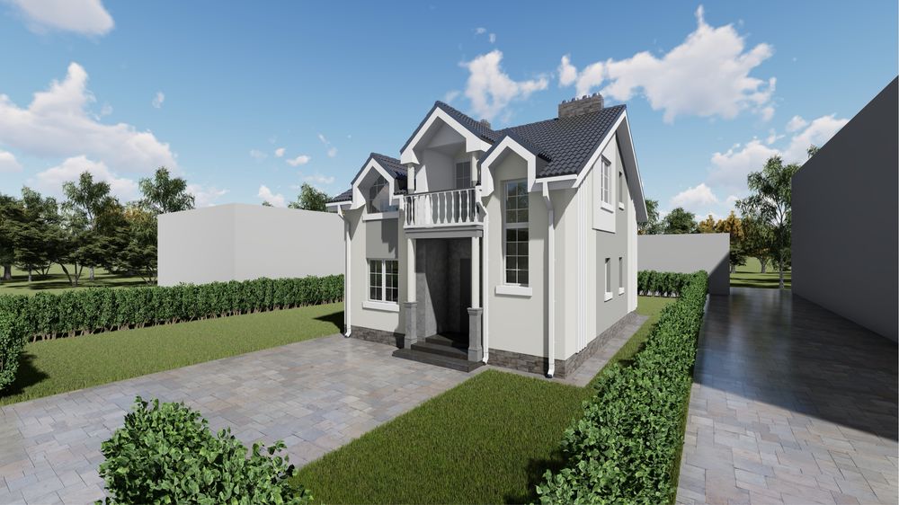 Новозбудований елітний особняк